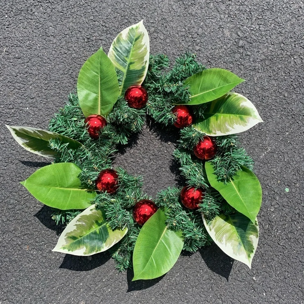 Tropical Christmas Wreath